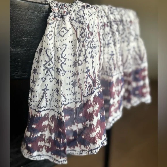 Ulla Johnson Nour Silk Mini Dress Size 0/2 Snow 100% Silk small tiered mini - Picture 9 of 9